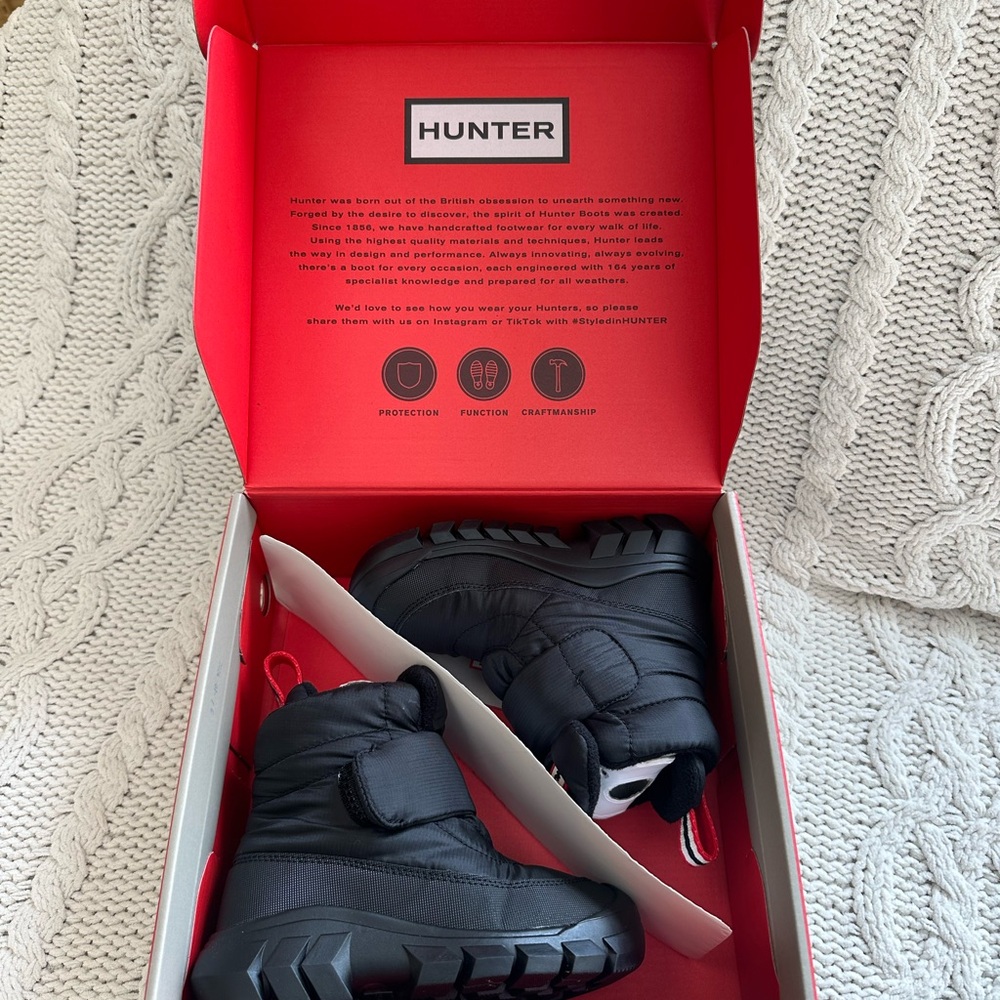 Hunter Igloo Quilted Snow Boots Toddler - Picture 4 of 13